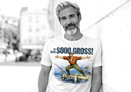 Lustige Herren T-Shirts für Hobbys, Helden & den täglichen Wahnsinn