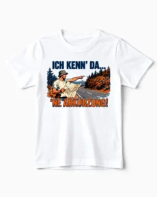 Ich kenn' da 'ne Abkürzung | Lustiges Wandern & Outdoor T-Shirt für Kinder & kleine Entdecker weiss