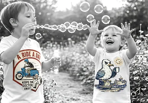 Coole Kindershirts: Motive für Abenteurer, kleine Helden & stolze Geschwister