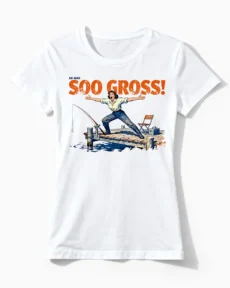 Sooo Gross | Angler Damenshirt weiss