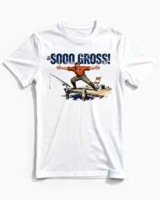Sooo Gross | Angler Herrenshirt weiss